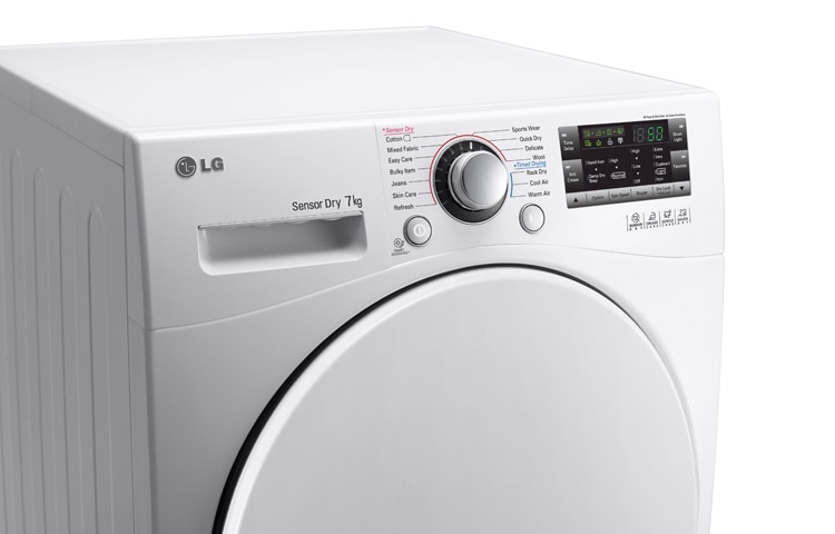 LG 7KG SKÅNSOM & HYGGELIG TØRRETUMBLER, RC7066A6Z