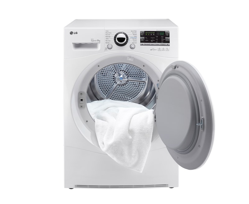 LG 8-KG ECO HYBRID TØRRETUMBLER VARMEPUMPETEKNOLOGI, RC8055AP1Z