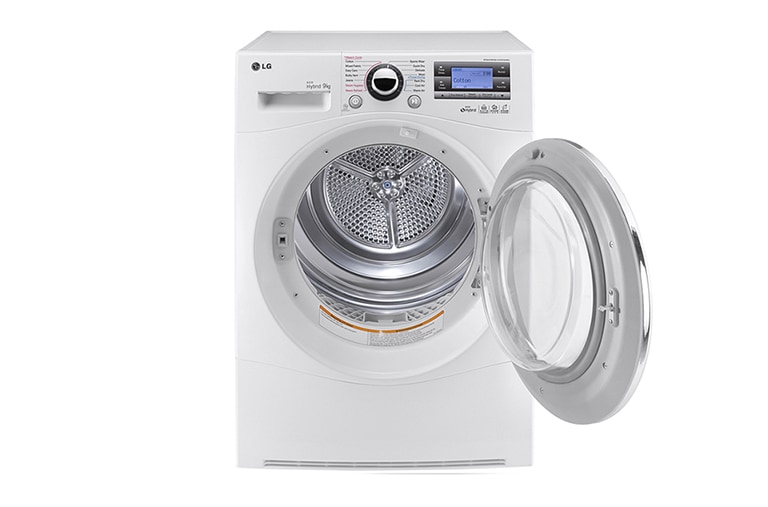 LG 8-Kg Eco Hybrid Tørretumbler med Varmepumpeteknologi, RC8055AP2F