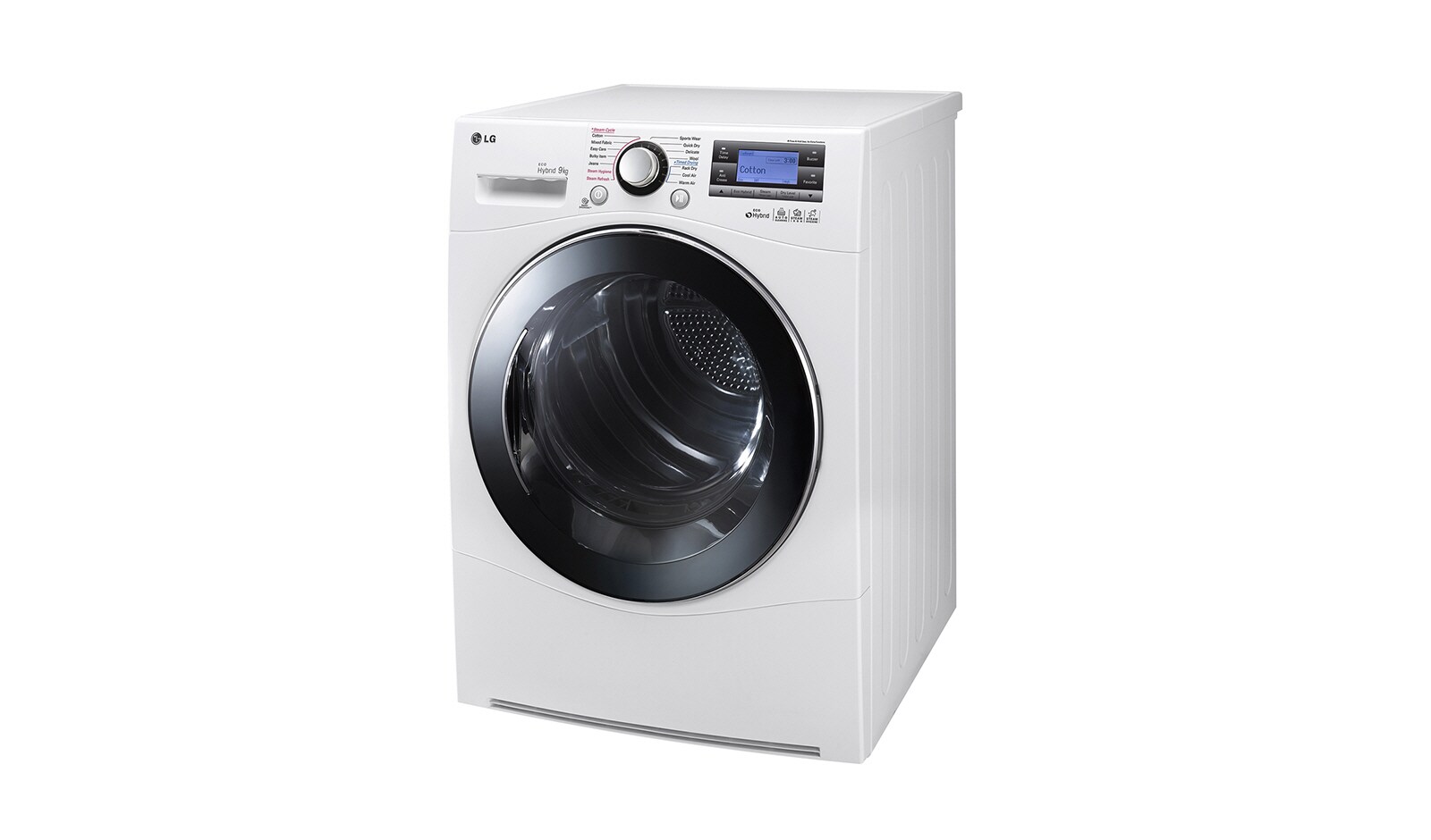 LG 8-Kg Eco Hybrid Tørretumbler med Varmepumpeteknologi, RC8055AP2F