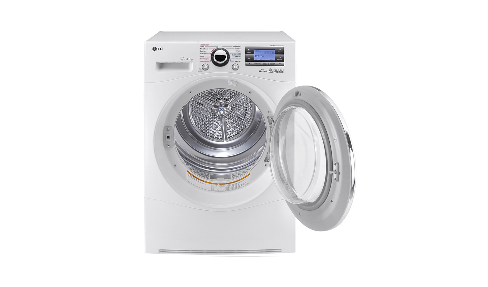 LG 8-Kg Eco Hybrid Tørretumbler med Varmepumpeteknologi, RC8055AP2F