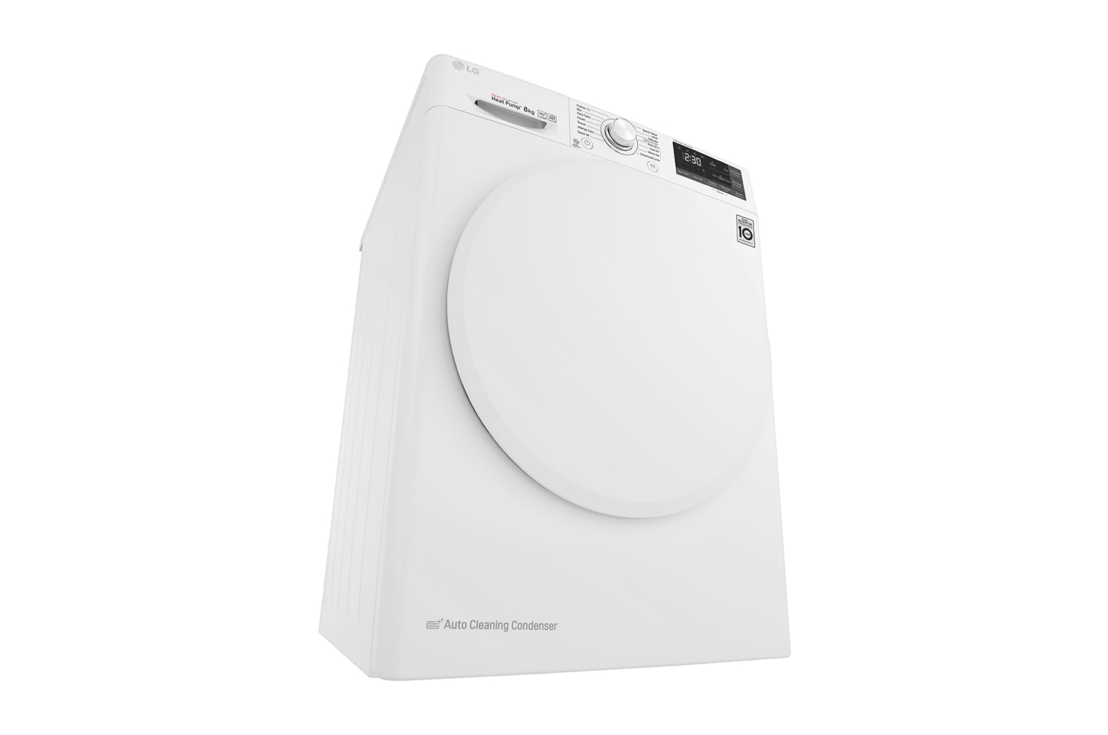 LG 8-kg DUAL Inverter Heat Pump™ -tørretumbler med ™ Eco Hybrid™ og Varmepumpe Teknologi, RC80U2AV0W