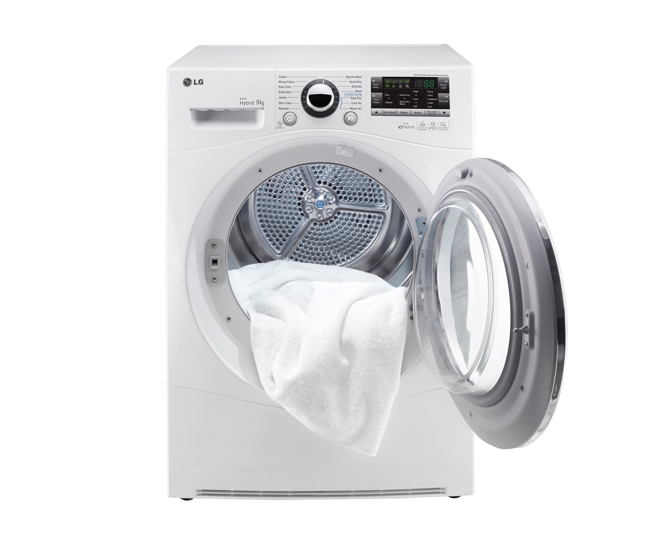 LG 9-KG ECO HYBRID TØRRETUMBLER VARMEPUMPETEKNOLOGI, RC9055AP3Z