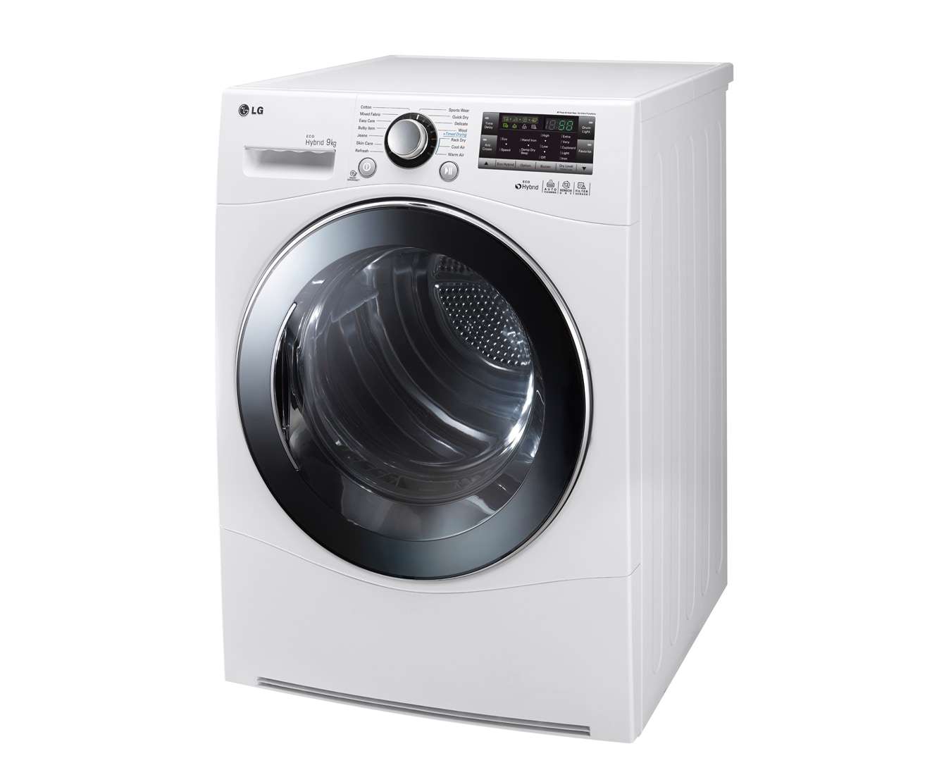 LG 9-KG ECO HYBRID TØRRETUMBLER VARMEPUMPETEKNOLOGI, RC9055AP3Z