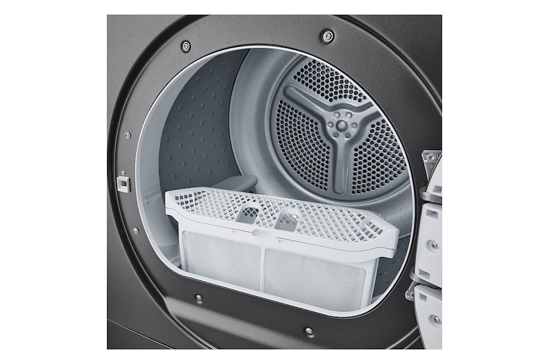 LG 8kg, A++ Tørretumbler med varmepumpeteknologi , RH80T2SP7RM