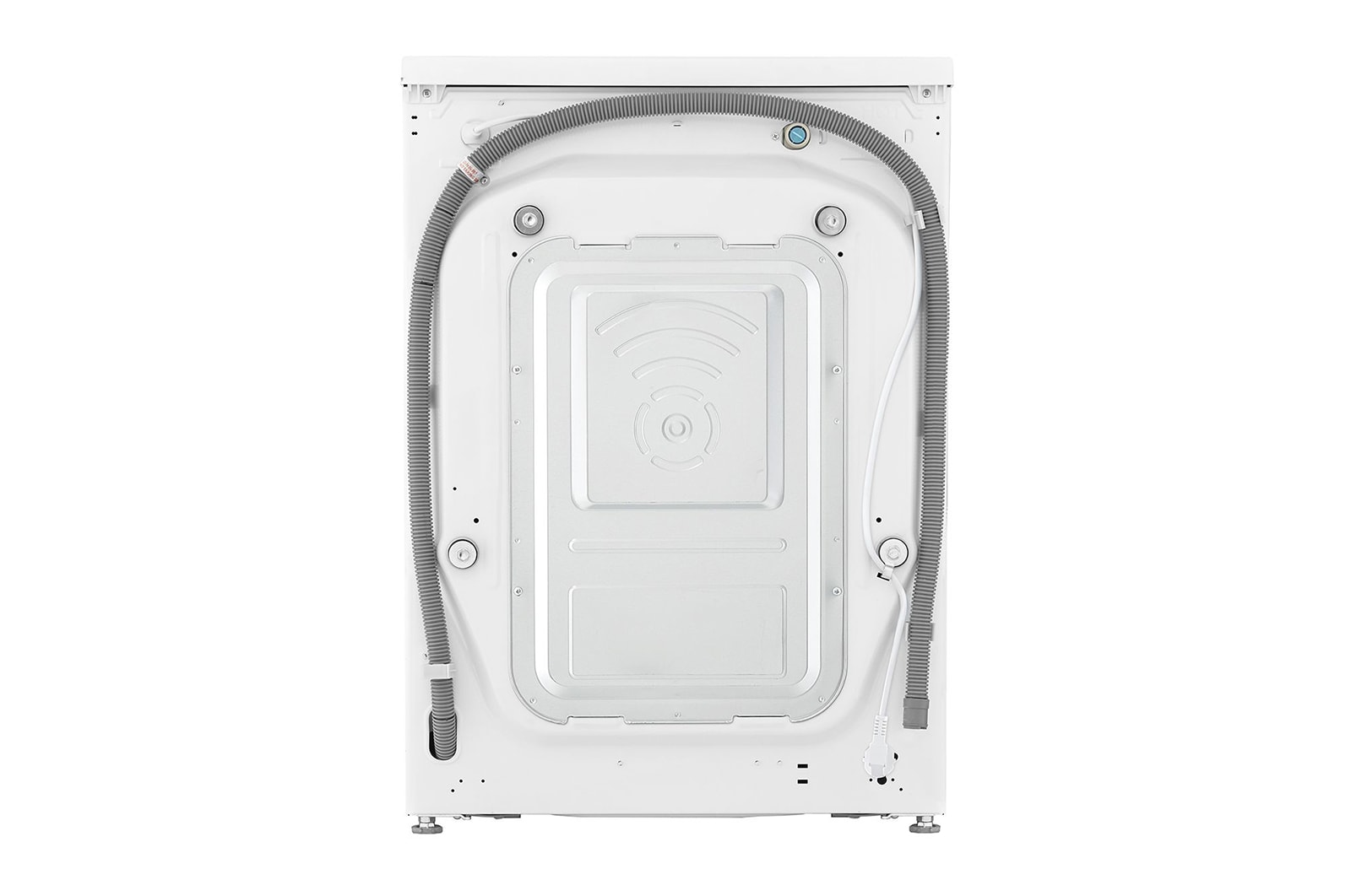 LG 9 kg / 6 kg Kombineret vaskemaskine/tørretumbler(Hvid) - Steam, Energiklasse E, TurboWash™, AI DD™, Smart Diagnosis™ med Wi-Fi, W4DV709H1W