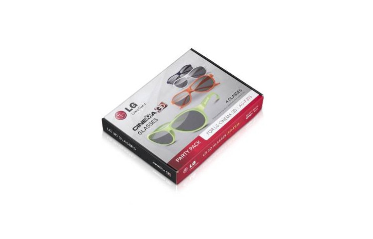 LG Passive 3D-briller (4stk), AG-F315