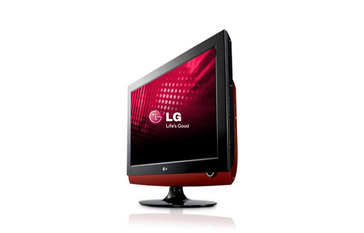 Visning forfra af 26&#34; HD Ready LCD-TV 26LG4000