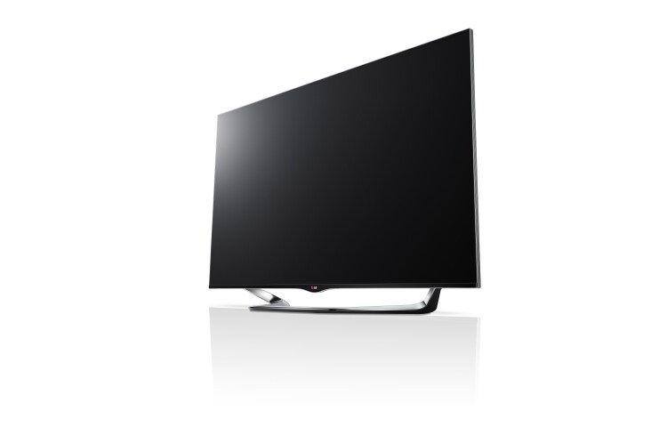 LG Ultrahurtigt 42" Premium Smart TV med tynd ramme og Magic Remote. Kraftfuld 1,2 GHz dual core- processor og 2 GB RAM og indbygget kamera. Cinema 3D, Wi-Fi og DLNA. , 42LA860W
