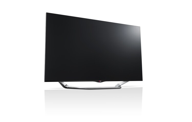 LG Ultrahurtigt 42" Premium Smart TV med tynd ramme og Magic Remote. Kraftfuld 1,2 GHz dual core- processor og 2 GB RAM og indbygget kamera. Cinema 3D, Wi-Fi og DLNA. , 42LA860W