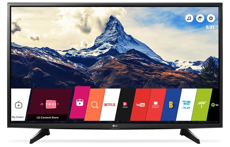 LG Ultra HD TV, 43UH603V