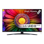 LG UHD TV vist forfra
