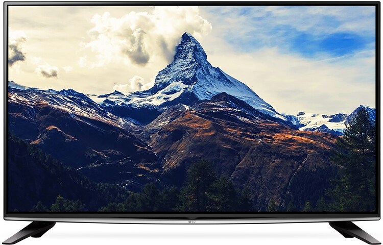 Visning forfra af LG Ultra HD TV 50&#39;&#39; 50UH635V