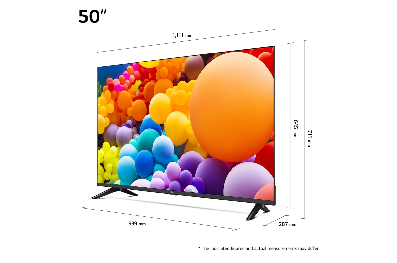 LG 50'' UHD AI UT73 - 4K TV (2024), 50UT73006LA