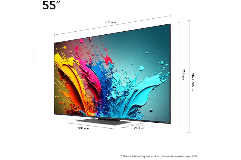 LG 55" QNED AI 86 - 4K Smart TV (2024), 55QNED86T6A