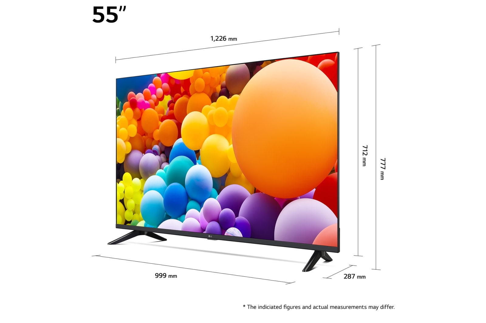 LG 55'' UHD AI UT73 - 4K TV (2024), 55UT73006LA