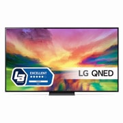 Visning forfra af LG 75&#39;&#39; QNED 82 - 4K TV (2023) 75QNED826RE