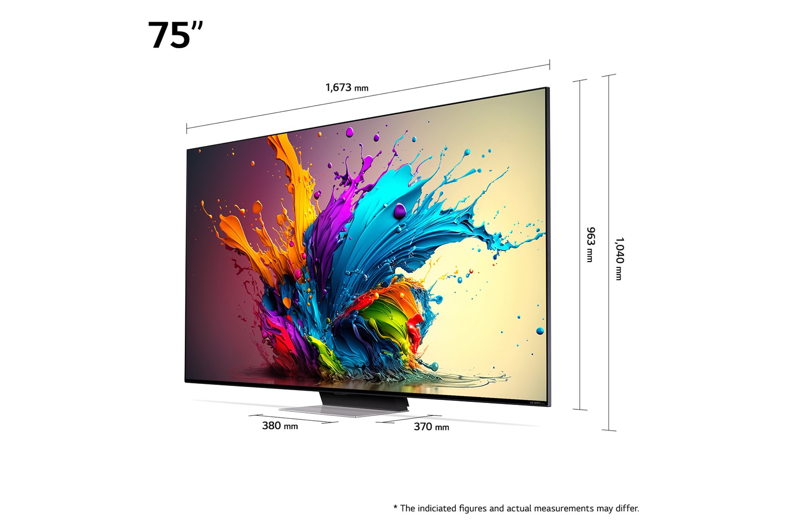 LG 75" QNED 91 - QNED Mini LED 4K Smart TV (2024), 75QNED91T6A