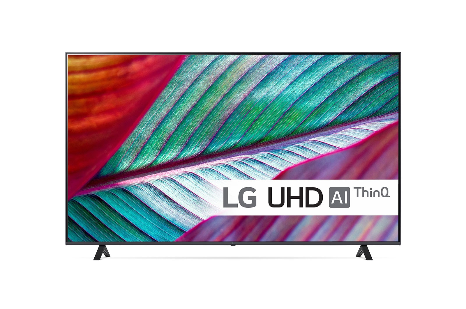 Visning forfra af LG 75&#39;&#39; UHD UR78 - 4K TV (2023) 75UR78006LK