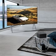 LG Ægte trådløst TV 97" LG SIGNATURE OLED M4 med video- og lydoverførsel i 4K og 120 Hz , OLED97M49LA