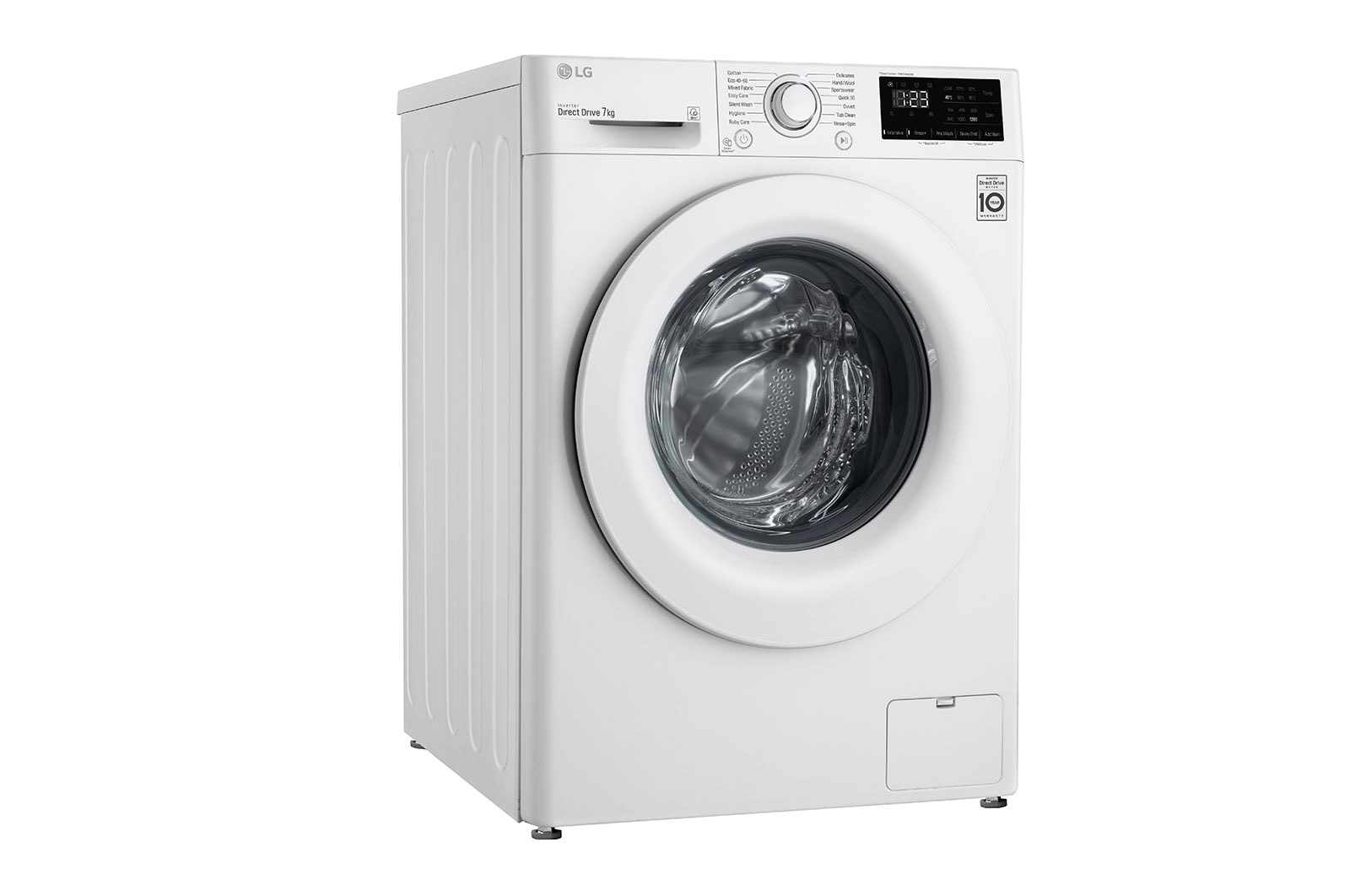 LG 7 kg Vaskemaskine(Hvid) - Energiklasse E, AI DD™, Smart Diagnosis™, F2WP207N0WS