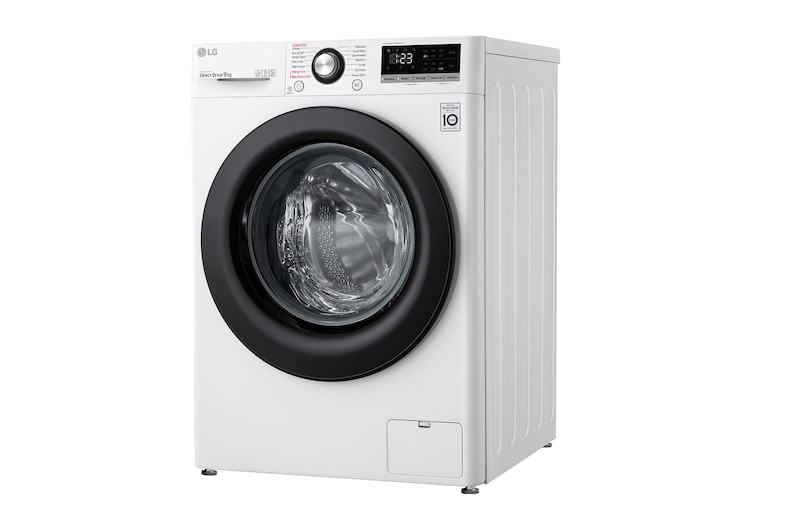 LG 9 kg Vaskemaskine(Hvid) - Energiklasse B, AI DD™, Smart Diagnosis™, F4WV409S3WE