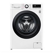 Visning forfra af 9 kg Vaskemaskine(Hvid) - Energiklasse B, AI DD™, Smart Diagnosis™ F4WV409S3WE