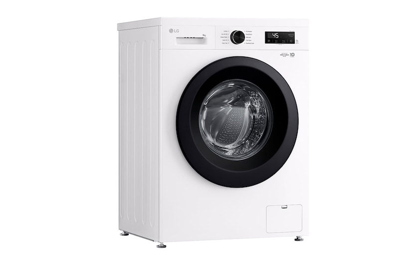 LG 9 kg Vaskemaskin(Essence White)- Steam, Energiklasse A, 6 Motion DD, Smart Diagnosis™ med Wi-Fi, F4X1009NWK
