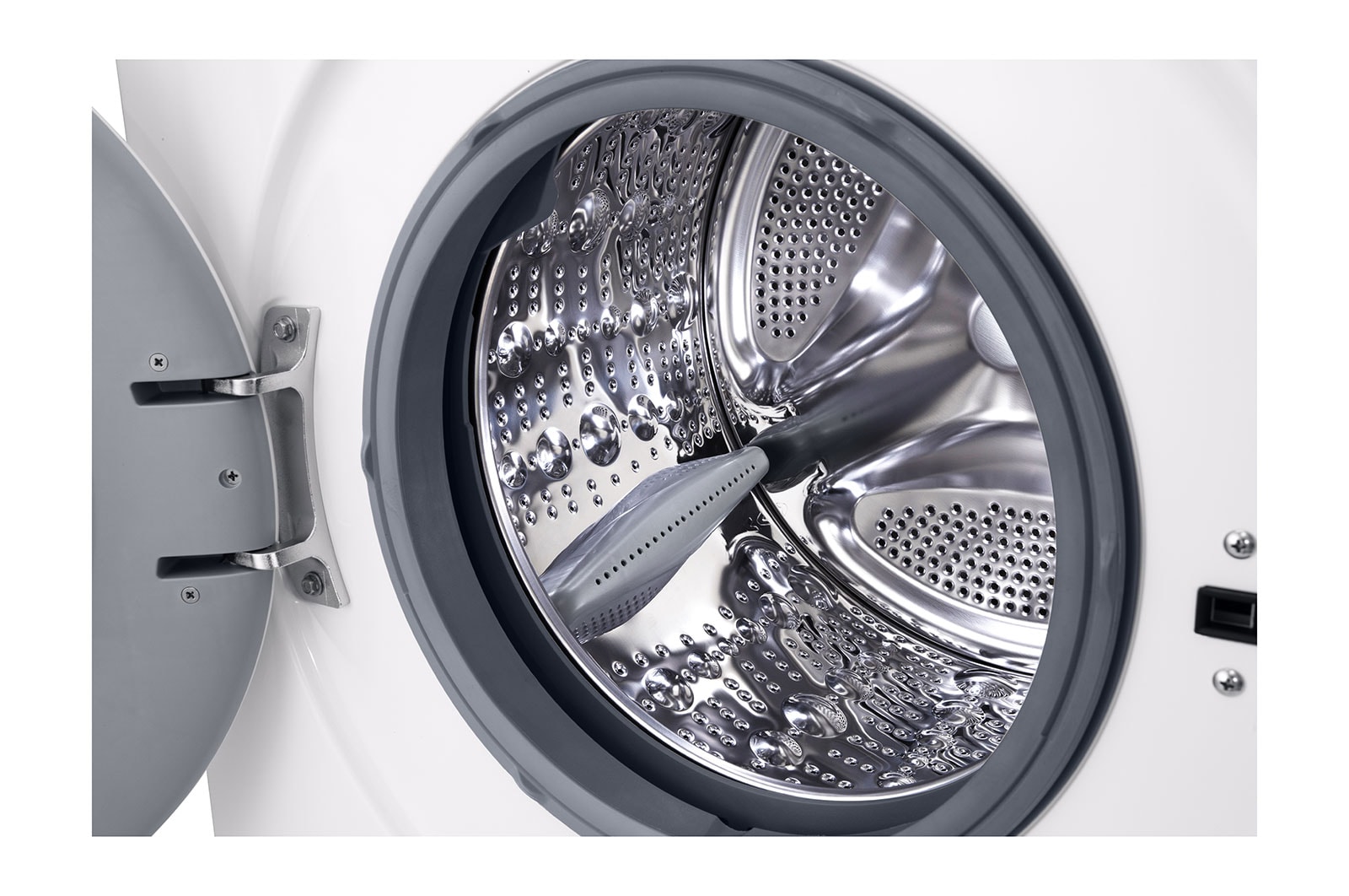 LG 9 kg Vaskemaskin(Hvid)- Steam, Energiklasse A, 6 Motion DD, Smart Diagnosis™ med Wi-Fi, F4X1009NWK