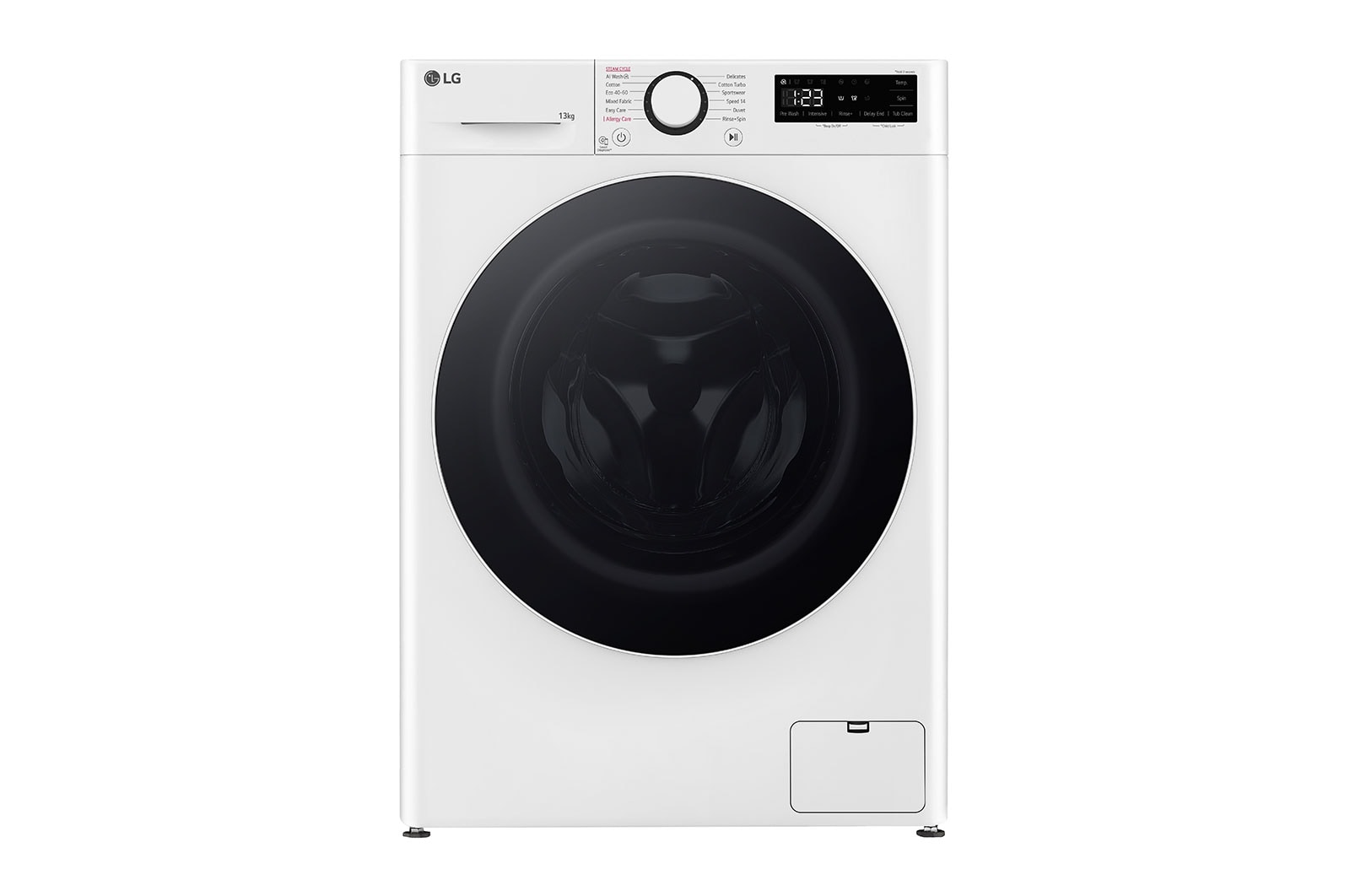 LG 13 kg Vaskemaskin(Hvid) - Steam, Energiklasse A, AI DD™, Smart Diagnosis™, F4Y5LYP0W
