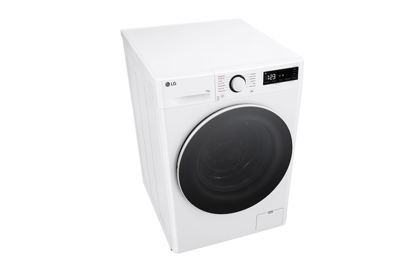 LG 13 kg Vaskemaskin(Hvid) - Steam, Energiklasse A, AI DD™, Smart Diagnosis™, F4Y5LYP0W