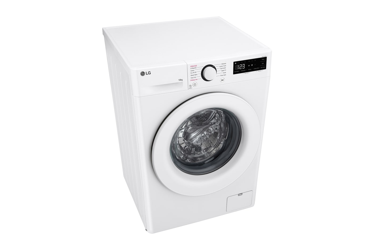 LG 10 kg Vaskemaskin(Hvid) - Steam, Energiklasse A, AI DD™, Smart Diagnosis™ , F4Y5RYP3W