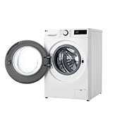 LG 9 kg / 6 kg Kombineret vaskemaskine/tørretumblerl(Hvid) - Steam, Energiklasse A/D, TurboWash™ 360, AI DD™, Smart Diagnosis™, F4Y5VRP6WY