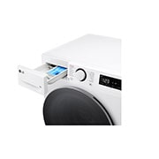 LG 9 kg Vaskemaskin(Hvid) - Steam, Energiklasse A, AI DD™, Smart Diagnosis™ , F4Y5VYP1W