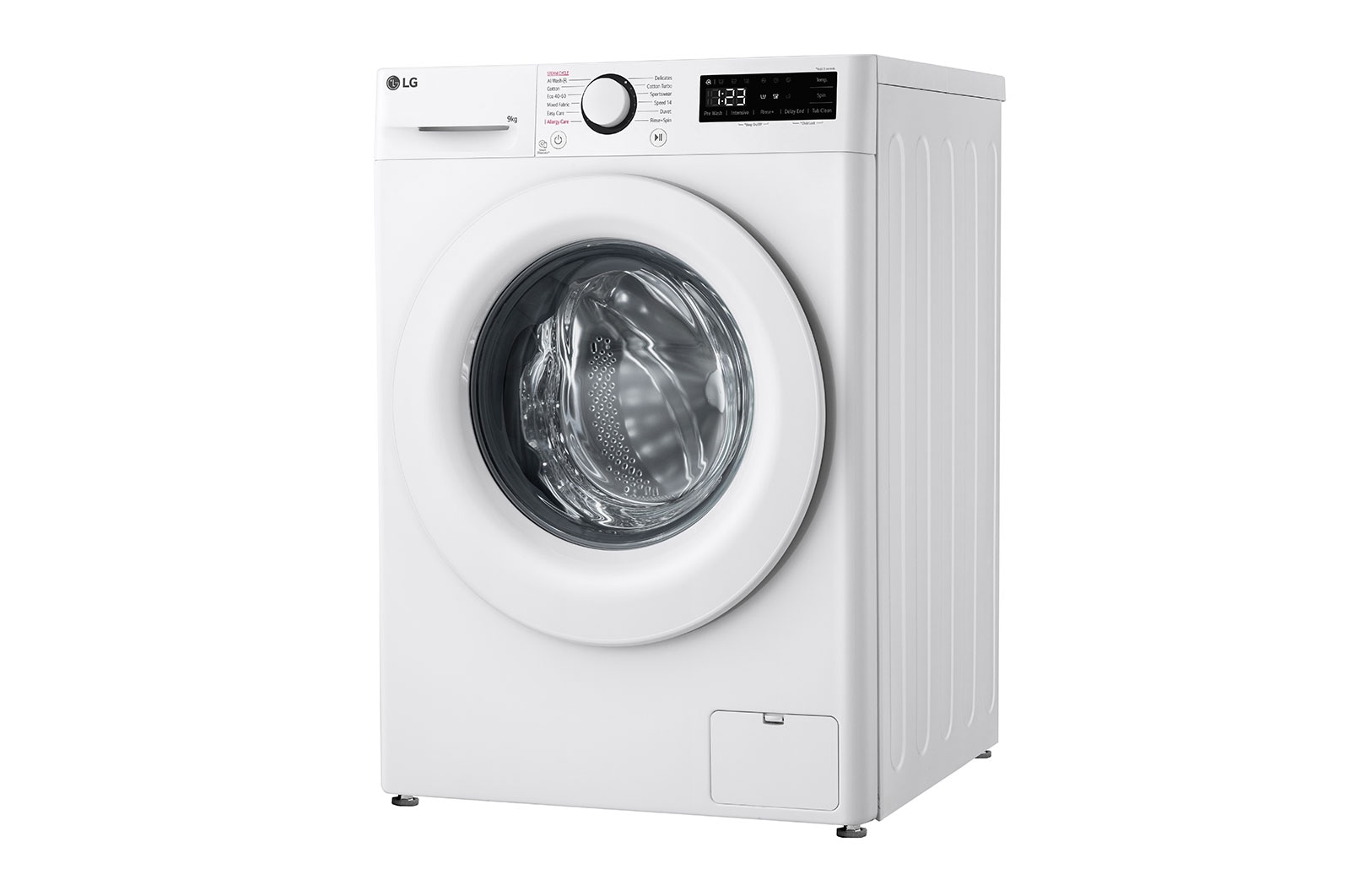 LG 9 kg Vaskemaskin(Hvid) - Steam, Energiklasse A, AI DD™, Smart Diagnosis™ , F4Y5VYP3W