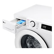 LG 9 kg Vaskemaskin(Hvid) - Steam, Energiklasse A, AI DD™, Smart Diagnosis™ , F4Y5VYP3W