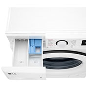 LG 9 kg Vaskemaskin(Hvid) - Steam, Energiklasse A, AI DD™, Smart Diagnosis™ , F4Y5VYP3W