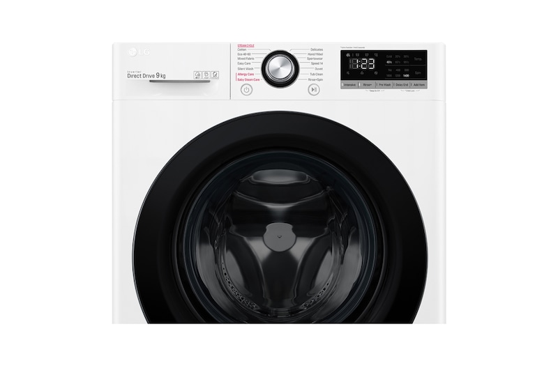 LG 9 kg Vaskemaskine(Hvid) - Steam, Energiklasse B, AI DD™, Smart Diagnosis™, FV50VNS3E