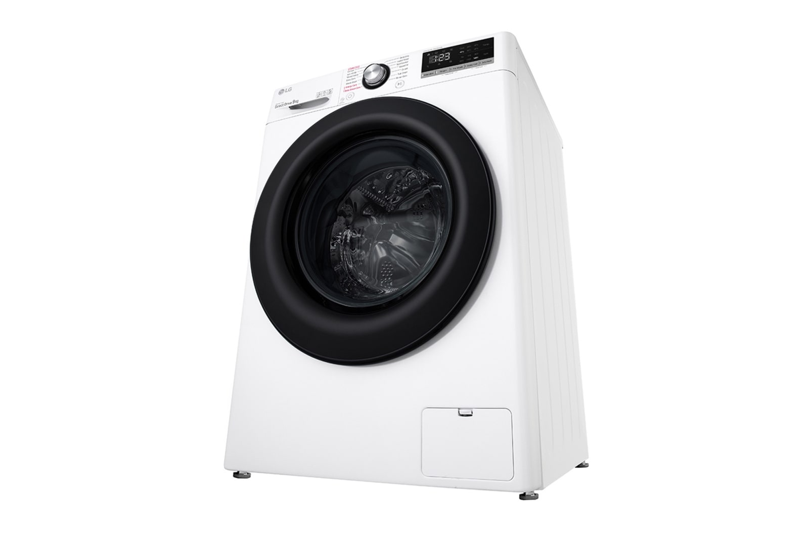 LG 9 kg Vaskemaskine(Hvid) - Steam, Energiklasse B, AI DD™, Smart Diagnosis™, FV50VNS3E