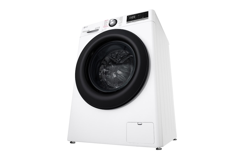 LG 9 kg Vaskemaskine(Hvid) - Steam, Energiklasse B, AI DD™, Smart Diagnosis™, FV50VNS3E