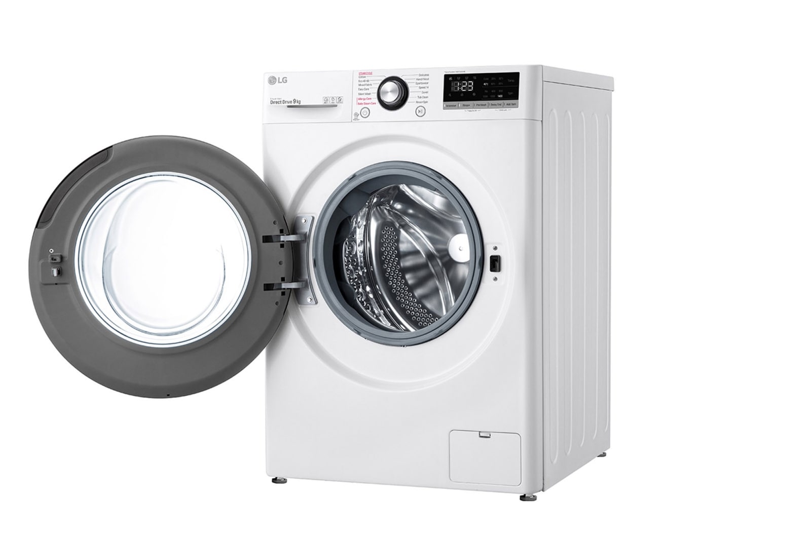 LG 9 kg Vaskemaskine(Hvid) - Steam, Energiklasse B, AI DD™, Smart Diagnosis™, FV50VNS3E