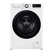 Visning forfra af 9 kg Vaskemaskine(Hvid) - Steam, Energiklasse B, AI DD™, Smart Diagnosis™ FV50VNS3E
