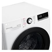 LG 9 kg Vaskemaskine(Hvid) - Steam, Energiklasse B, AI DD™, Smart Diagnosis™, FV50VNS3E