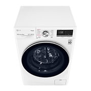 LG 9 kg Vaskemaskin(Hvid) - Steam, Energiklasse A, TurboWash™, AI DD™, Smart Diagnosis™ med Wi-Fi, FV74VNS2WA