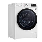 LG 9 kg Vaskemaskin(Hvid) - Steam, Energiklasse A, TurboWash™, AI DD™, Smart Diagnosis™ med Wi-Fi, FV74VNS2WA
