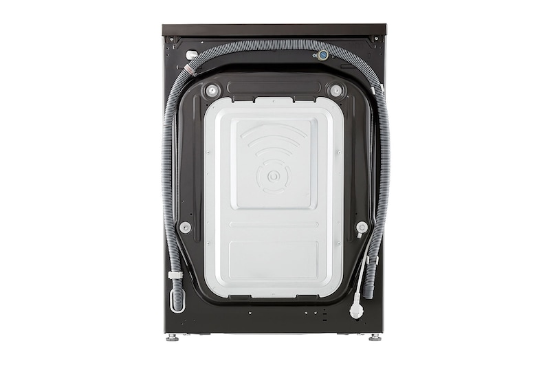 LG 12 kg Vaskemaskin(Sort) - Steam+, Energiklasse A, TurboWash360™, AI DD™, Smart Diagnosis™ med Wi-Fi, FV90BNS2BE