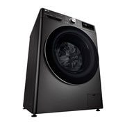 LG 12 kg Vaskemaskin(Sort) - Steam+, Energiklasse A, TurboWash360™, AI DD™, Smart Diagnosis™ med Wi-Fi, FV90BNS2BE