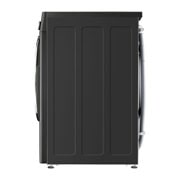 LG 12 kg Vaskemaskin(Sort) - Steam+, Energiklasse A, TurboWash360™, AI DD™, Smart Diagnosis™ med Wi-Fi, FV90BNS2BE