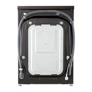 LG 12 kg Vaskemaskin(Sort) - Steam+, Energiklasse A, TurboWash360™, AI DD™, Smart Diagnosis™ med Wi-Fi, FV90BNS2BE