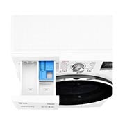 LG 9 kg Vaskemaskin(Hvid) - Steam, Energiklasse A, TurboWash360™, AI DD™, Smart Diagnosis™ med Wi-Fi, FV90VNS2QE